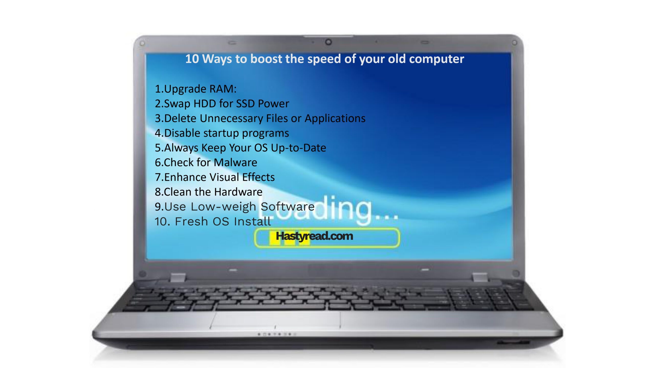 How to make your old computer fast?